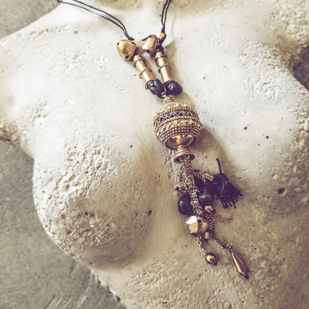 Tribal bohemian necklace